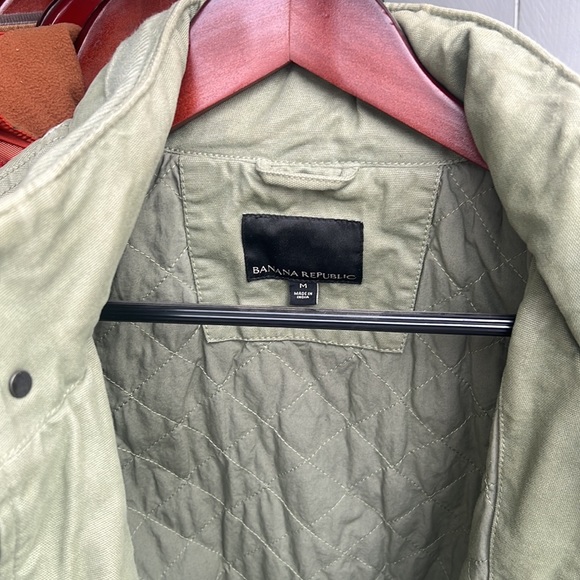 Banana Republic Mens Medium military style casual jacket - Picture 2 of 3